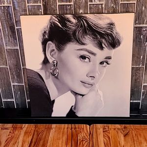 Audrey Hepburn unframed wall print